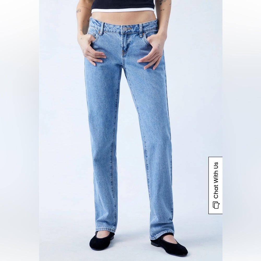 NWT PacSun Low Rise Straight Leg Jeans